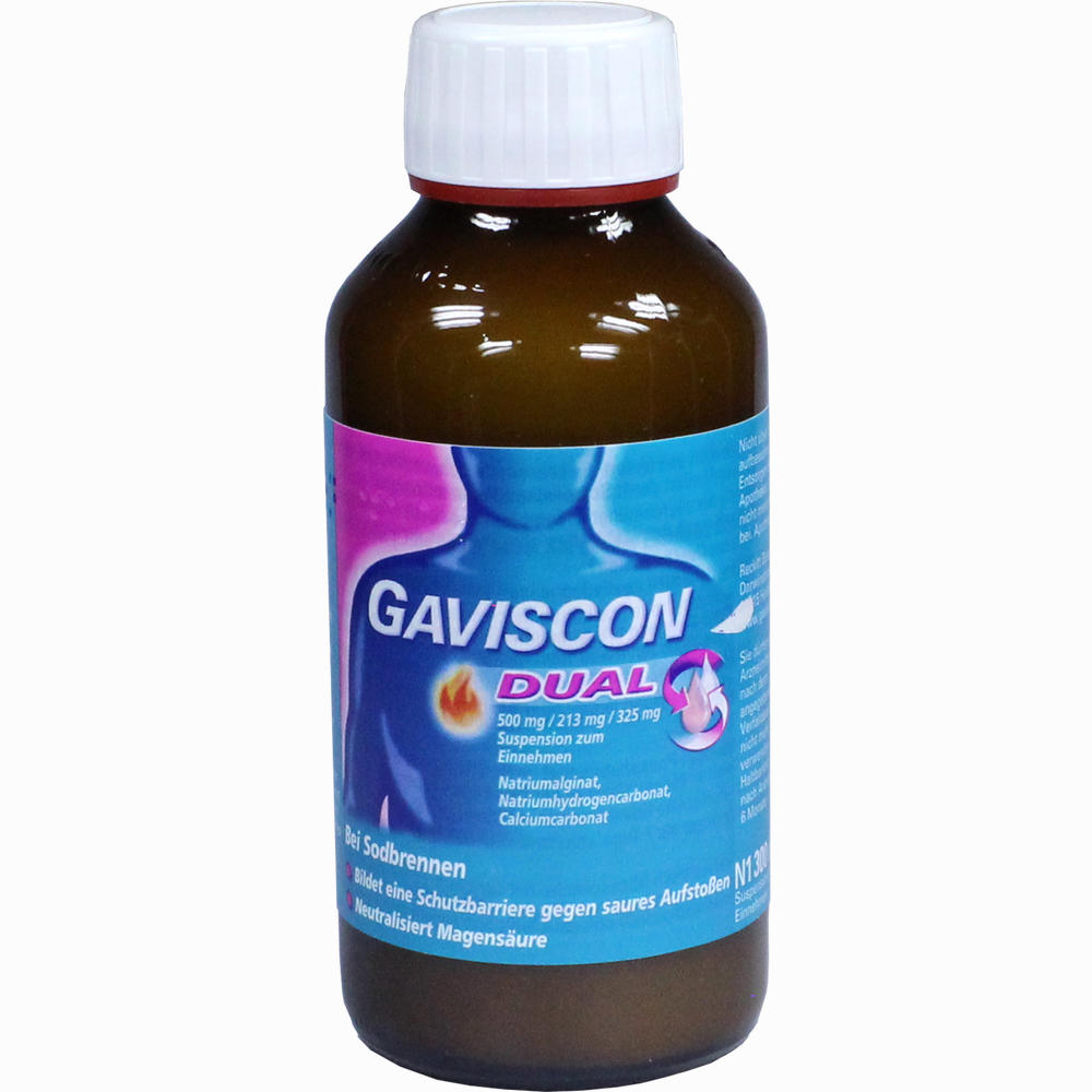 Gaviscon Dual Suspension Informationen Und Inhaltsstoffe