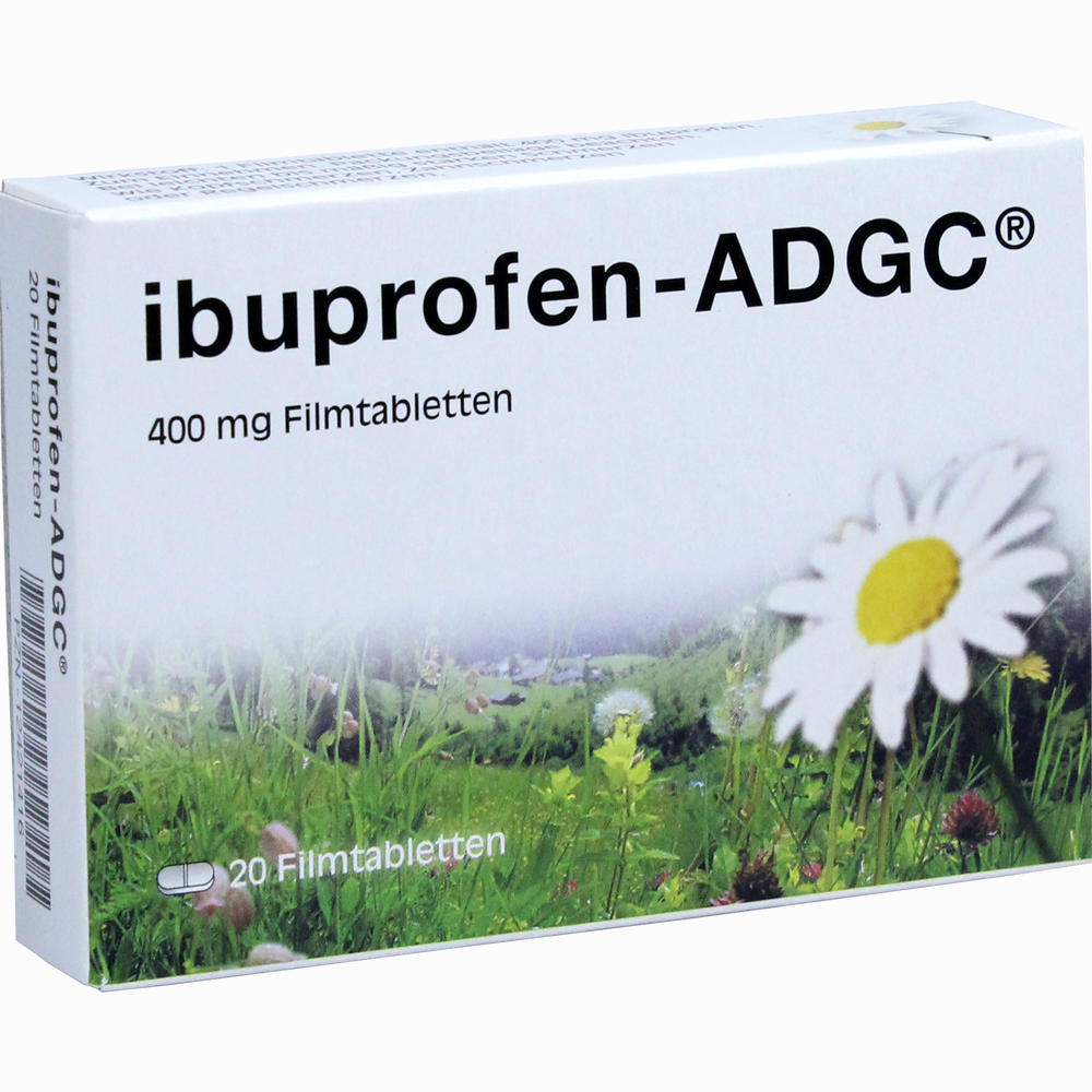 Ibuprofen Adgc 400 Mg Filmtabletten Informationen Und Inhaltsstoffe