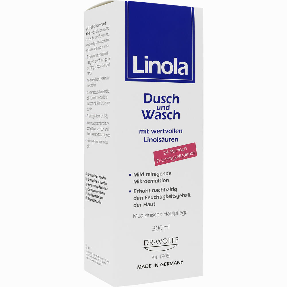 Linola Dusch Und Wasch Lotion Informationen Und Inhaltsstoffe