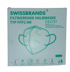 Mund- & Atemschutzmasken im Überblick: Swissbrands Filtrierende Halbmaske Typ FFP2 NR