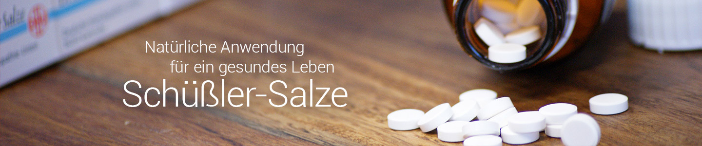 Natürliche Anwendung für ein gesundes Leben - Schüßler-Salze