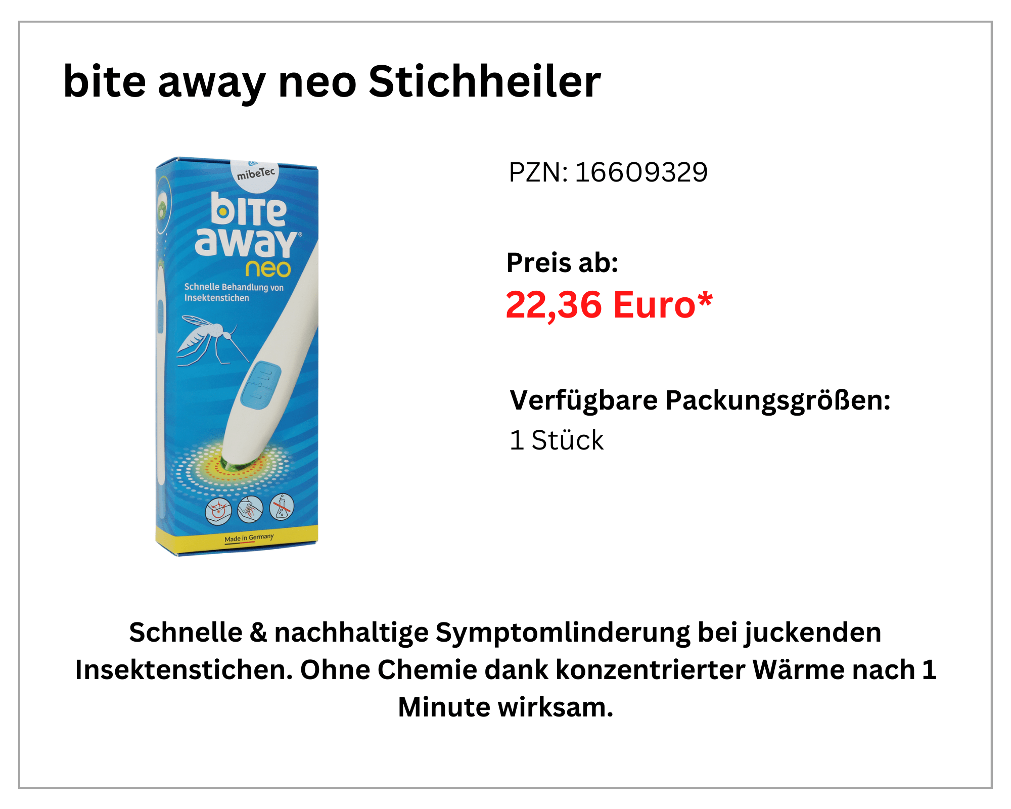 Bite away Stichheiler Neo width=