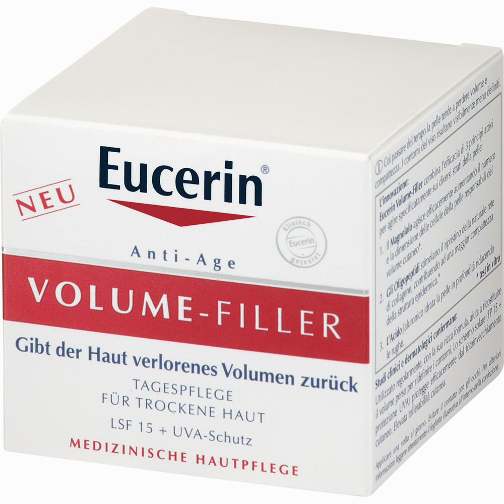 Eucerin Hyaluron Filler Volume Lift espflege Fur Trockene Haut Creme 50 Ml Preisvergleich