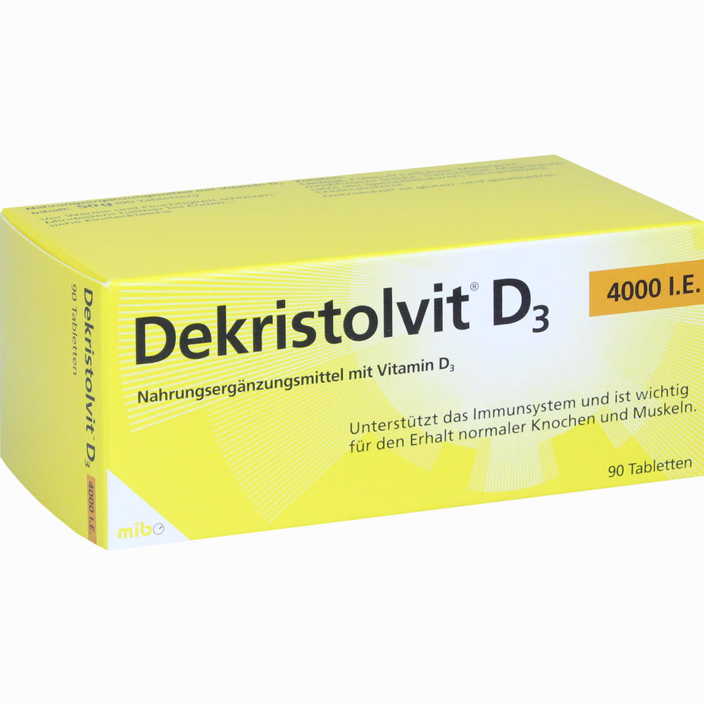 Dekristolvit D3 4000 Ie Tabletten 90 Stück