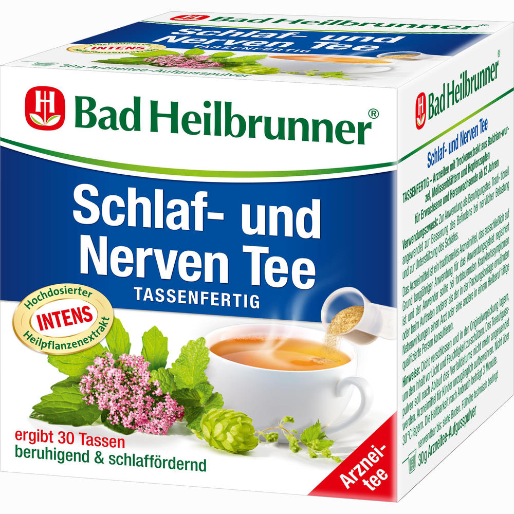 Bad Heilbrunner Schlaf- und Nerventee Tee Erfahrungen ...