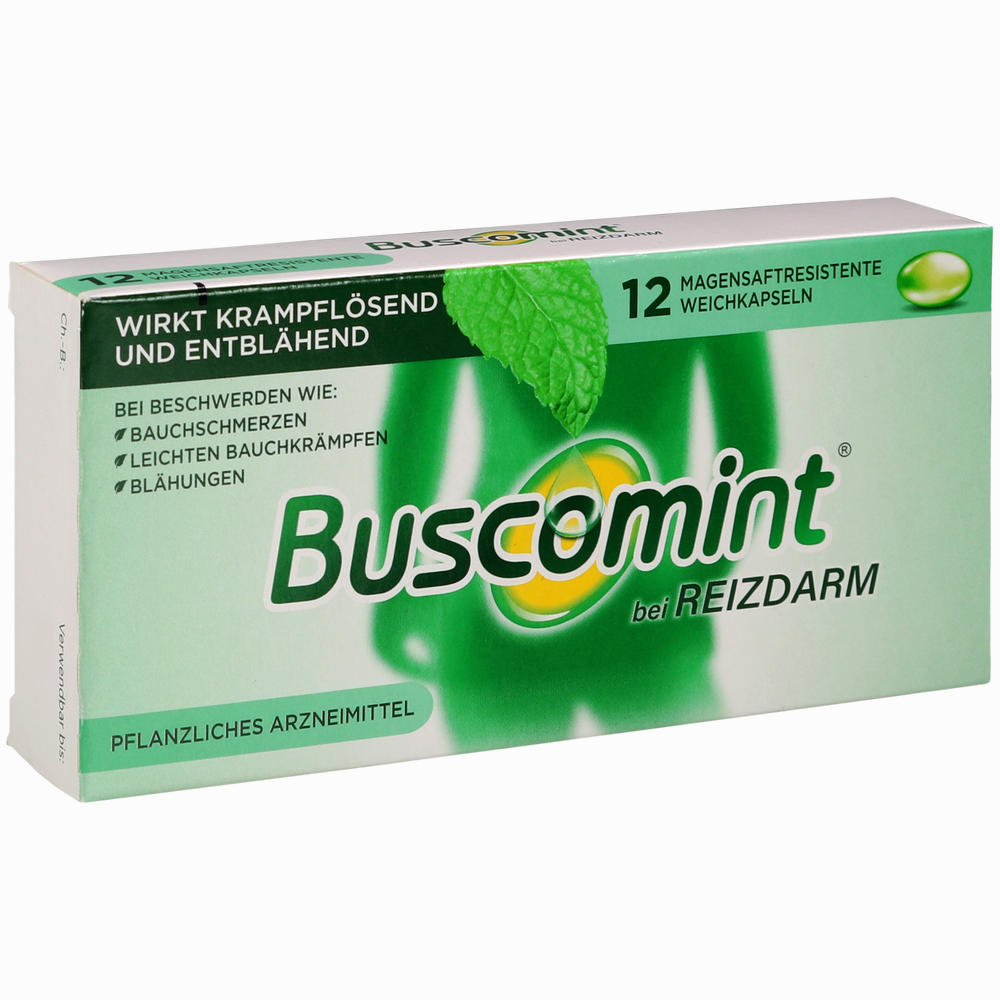 Buscomint Bei Reizdarm 0.2ml Magensaftresistente Weichkapseln ...