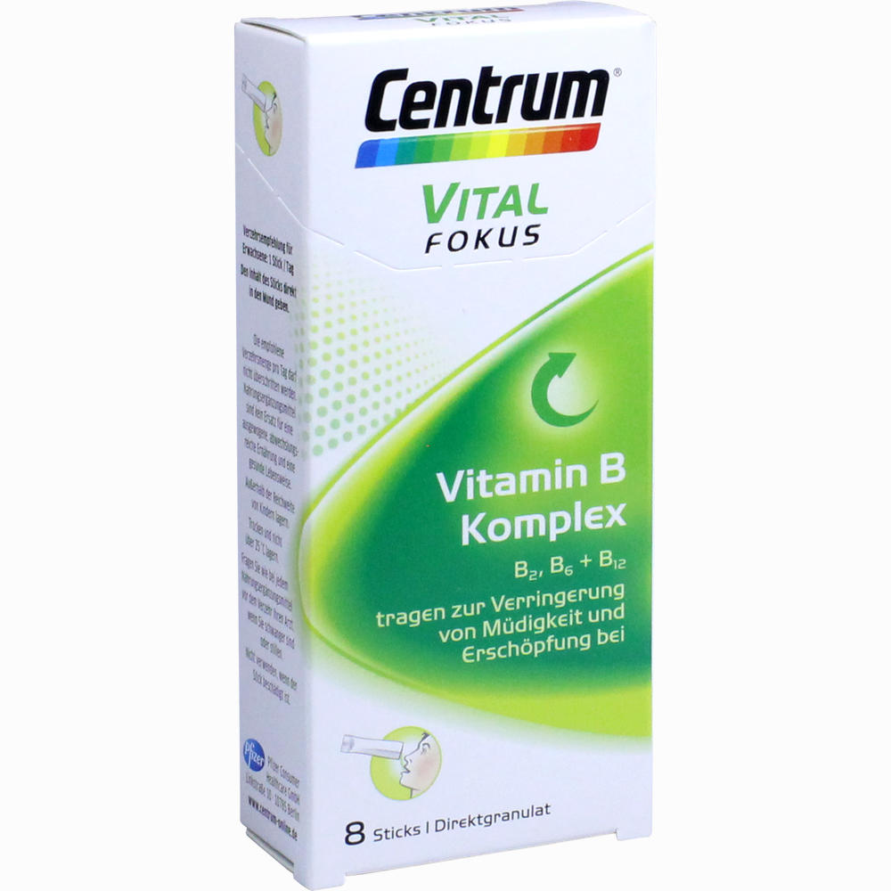 Centrum Vitamin B Komplex Granulat » Informationen und Inhaltsstoffe
