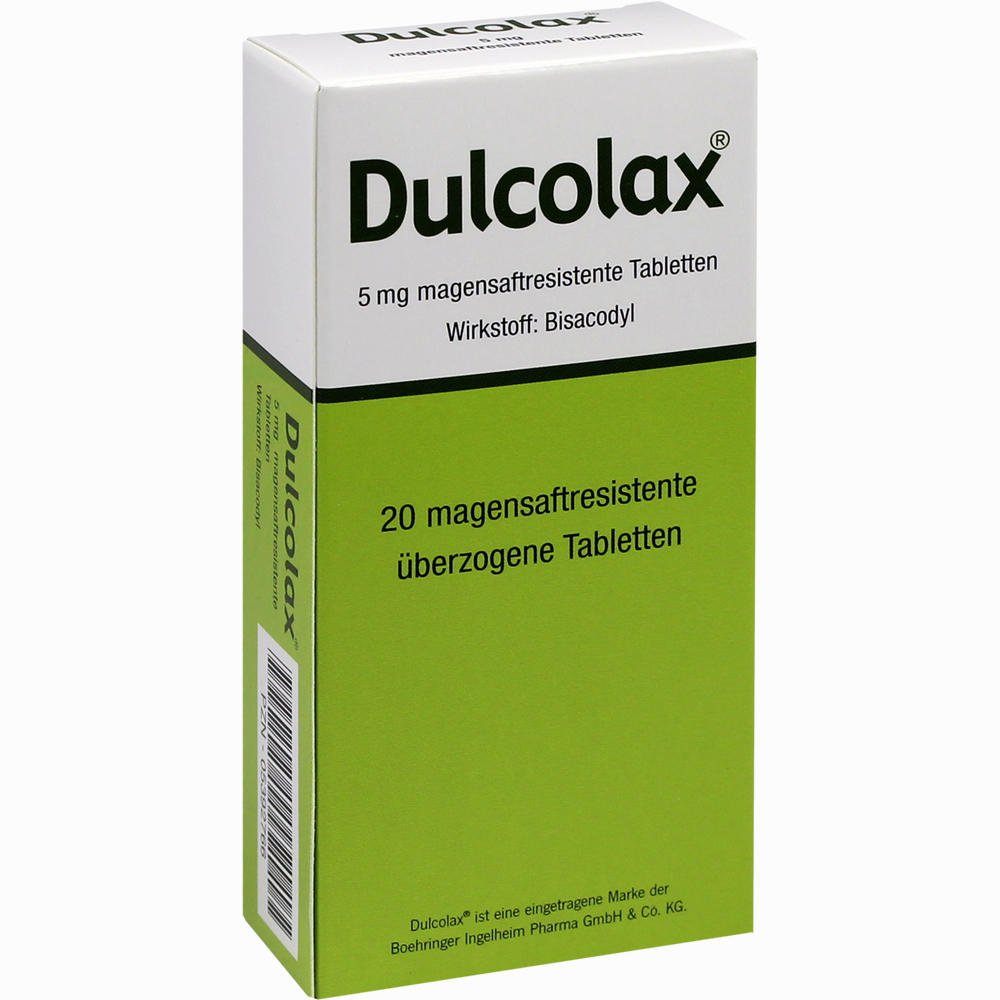 Dulcolax Dragees » Informationen und Inhaltsstoffe