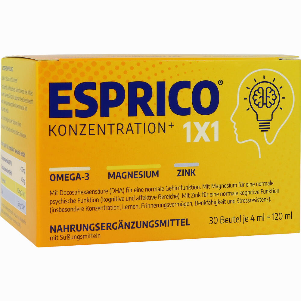Esprico 1x1 Suspension » Informationen und Inhaltsstoffe