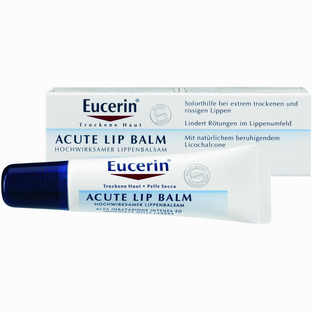 Eucerin Acute Lip Balm » Informationen und Inhaltsstoffe