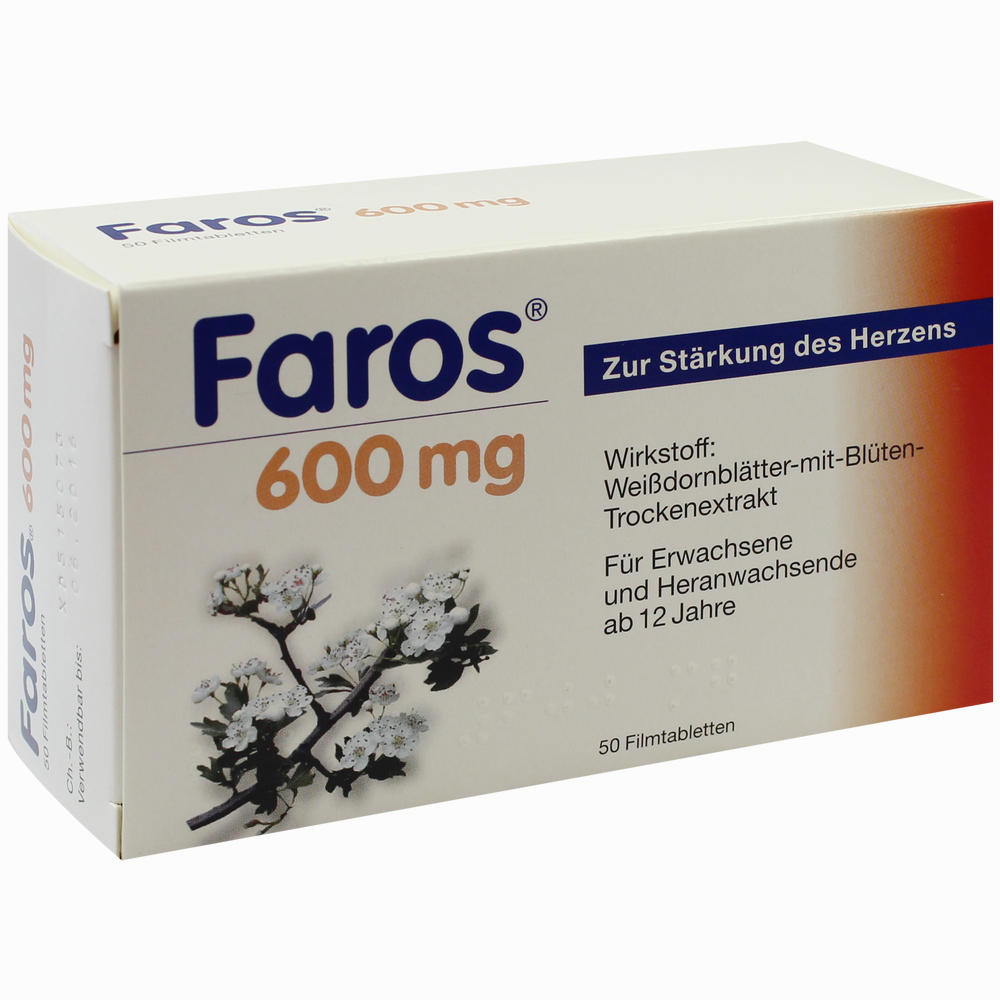 Faros 600mg Filmtabletten » Informationen und Inhaltsstoffe