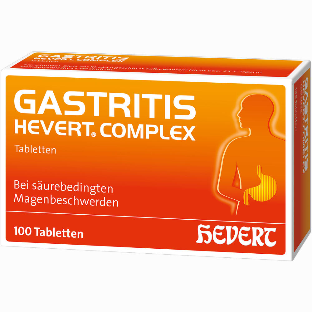 Gastritis Hevert Complex Tabletten » Informationen und Inhaltsstoffe