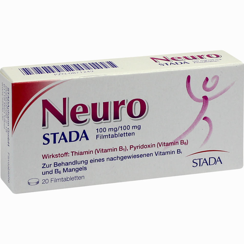Neuro Stada Filmtabletten » Informationen und Inhaltsstoffe