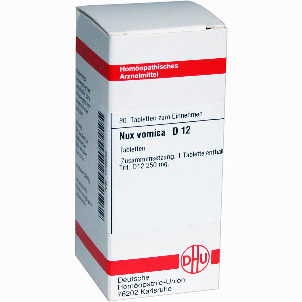 Nux Vomica D12 Tabletten » Informationen und Inhaltsstoffe Nux Vomica D12 Tabletten » Informationen und Inhaltsstoffe