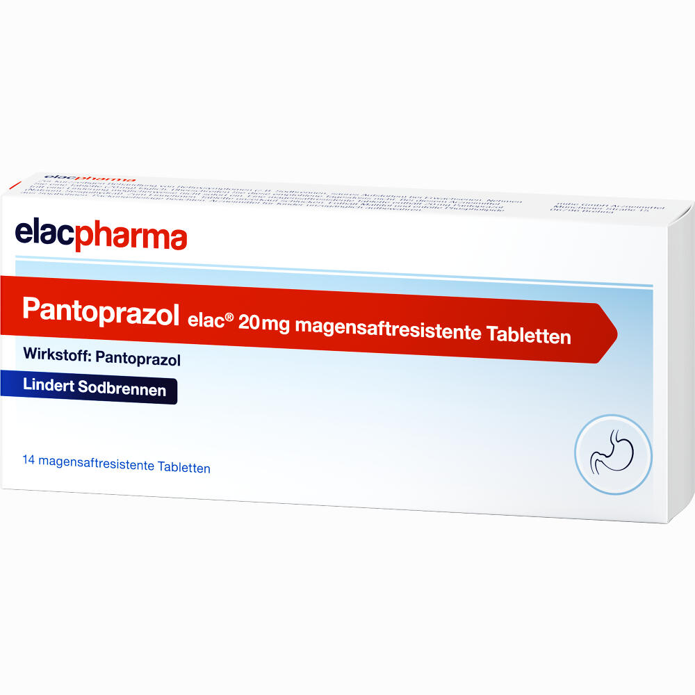 Pantoprazol 20mg Elac Tabletten » Informationen und Inhaltsstoffe