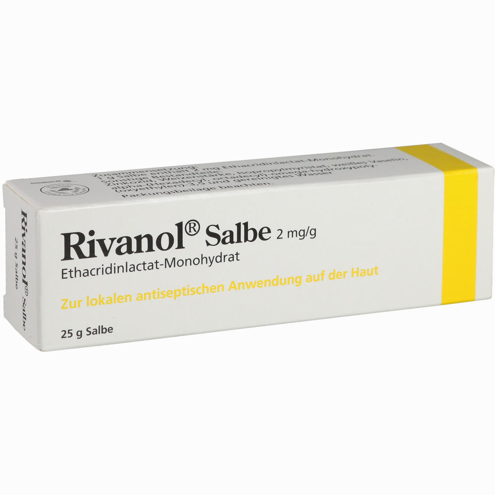 Rivanol Salbe » Informationen und Inhaltsstoffe