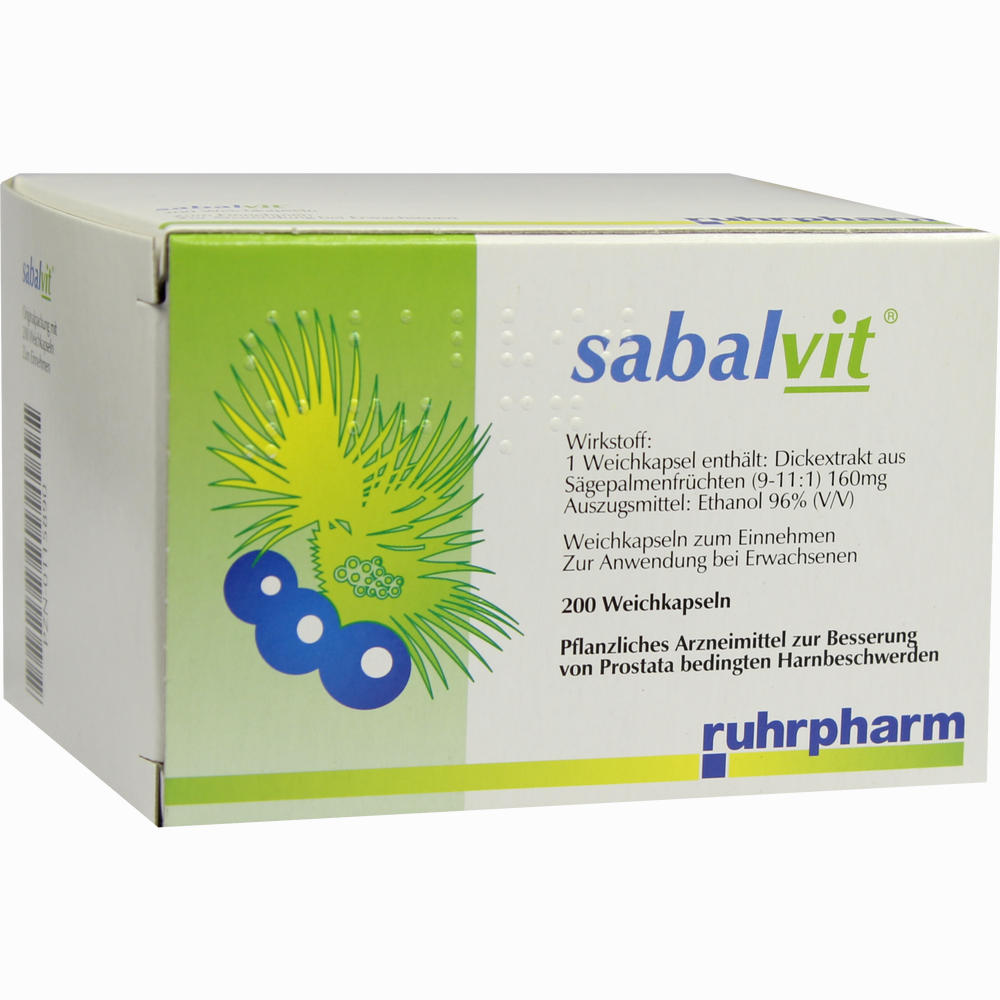 Sabalvit Kapseln » Informationen und Inhaltsstoffe