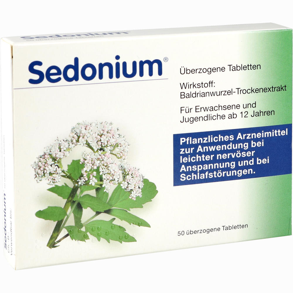 Sedonium überzogene Tabletten » Informationen und Inhaltsstoffe