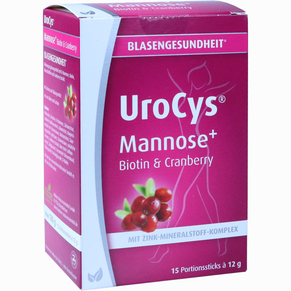 Urocys Mannose+ Sticks » Informationen und Inhaltsstoffe