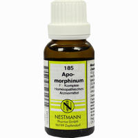 185 Apomorphinum F Komplex Dilution 20 ml