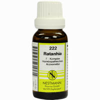 222 Ratanhia F Komplex Dilution 20 ml