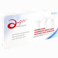 A- Per Achselpads Weiss 20 Stück