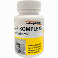 A- Z Komplex- Ratiopharm Tabletten 100 Stück