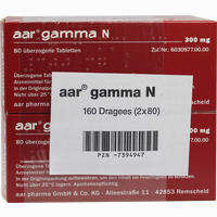 Aar Gamma N 300mg Dragees 160 Stück