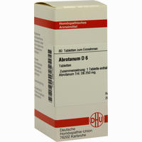 Abrotanum D6 Tabletten 80 Stück
