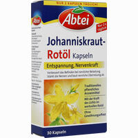 Abtei Johanniskraut- Rotöl Kapseln 30 Stück