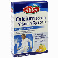 Abtei Osteo Vital Citrus Kautabletten 30 Stück