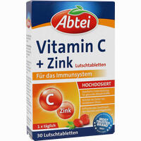 Abtei Vitamin C Plus Zink 30 Stück