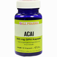 Acai 350 Mg Gph Kapseln 60 Stück