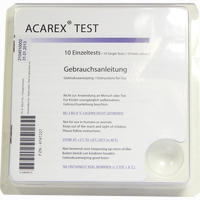 Acarex Test 10 Stück