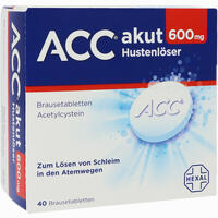 Acc Akut 600mg Brausetabletten 40 Stück