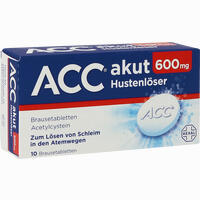 Acc Akut 600mg Brausetabletten 10 Stück