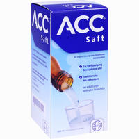Acc Saft 20 Mg/ml Lösung Zum Einnehmen 200 ml