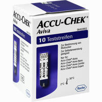Accu- Chek Aviva Teststreifen Plasma Ii 1 x 10 Stück