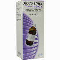 Accu- Chek Dextrose O.g- T. Saft 300 ml