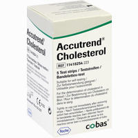 Accutrend Cholesterol Teststreifen 5 Stück