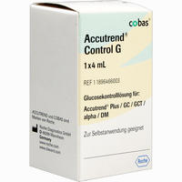 Accutrend Control G Glucosel Lösung 1 x 4 ml