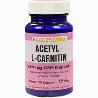 Acetyl- L- Carnitin 250mg Kapseln 30 Stück