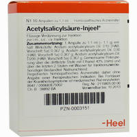Acetylsalicylsäure- Injeel Ampullen 10 Stück