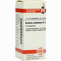 Acidum Aceticum D12 Globuli 10 g