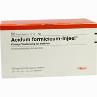 Acidum Formic Inj Ampullen 50 Stück