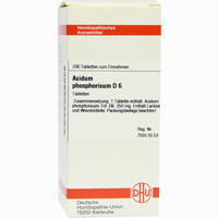 Acidum Phos D6 Tabletten 200 Stück