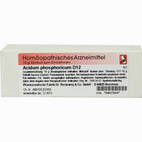 Acidum Phosphoricum D12 Globuli 10 g