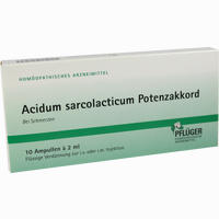 Acidum Sarcolactic Potenzakkord Ampullen 10 x 2 ml