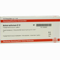 Acidum Sulf D12 Ampullen 10 x 1 ml