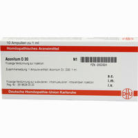 Aconitum D30 Ampullen 10 x 1 ml